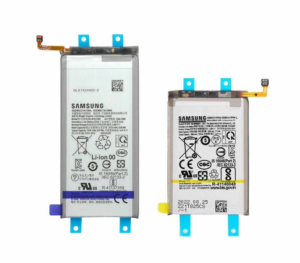 Samsung Z Fold 4 battery replacement